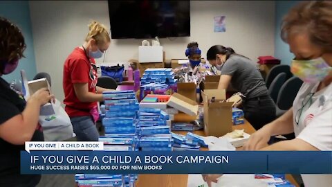 WXYZ distributes thousands of books to metro Detroit children during drive-thru book fair