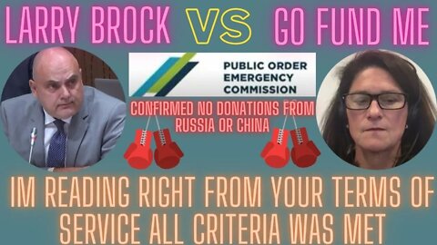 Freedom convoy met every criteria in your terms of service. epic Larry Brock Emergency Act aftermath