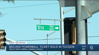 Unclaimed $50K-winning Powerball ticket sold in Tucson