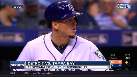 Wilson Ramos hits 3-run homer as Tampa Bay Rays beat Detroit Tigers 5-2