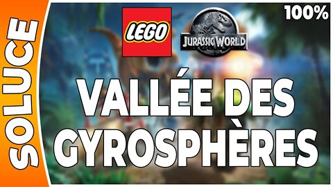 LEGO Jurassic World - VALLÉE DES GYROSPHÈRES - 100% - Minikits et ambre [FR PS3]