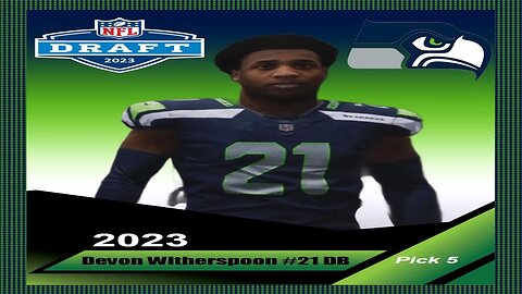 Madden 23 Devon Witherspoon NFL Draft 23 Creation