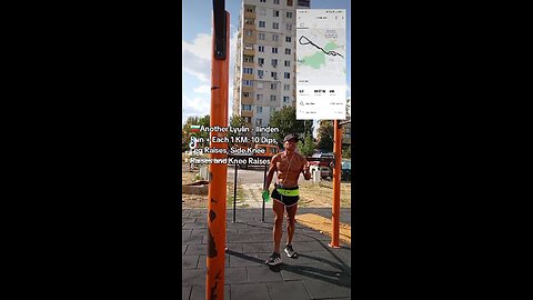 🇧🇬Another Lyulin - Ilinden Run + for 1 KM: 10 Dips, Leg Raises, Side Knee Raises and Knee Raises