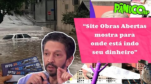 RICARDO NUNES FALA SOBRE PREÇO DO IPTU E SOLUÇÃO PARA ALAGAMENTO EM SP