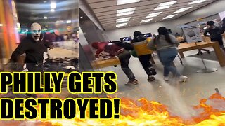 Philadelphia is DONE! MASKED Teenagers RANSACK store after store and police arrest few!