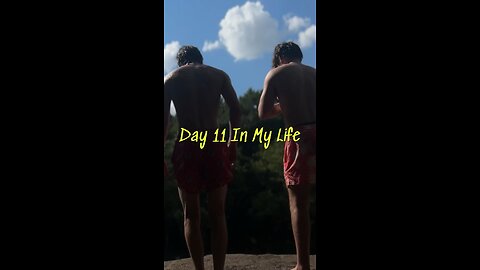 Day 11 In My Life #funny #summer #cliffjumping #vlog #vlogs #shorts