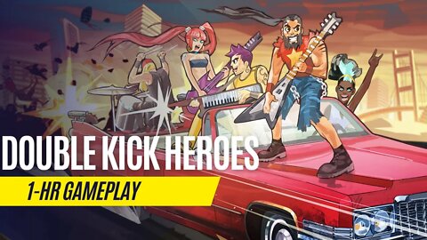 Double Kick Heroes - 1 Hour Gameplay - Xbox Series S