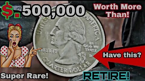 Rare Quarter Dollar a 1845 Florida quarter worth Lot of money!Coins Worth Money!!