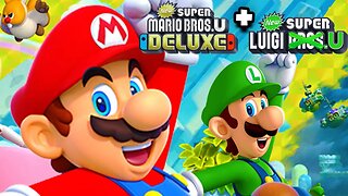 New Super Mario + Luigi Bros. U Deluxe - Full Game Walkthrough