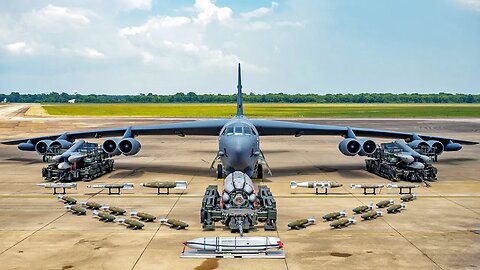 Unveiling the Legendary B-52 Bomber: A Flying Fortress of Power and Precision!