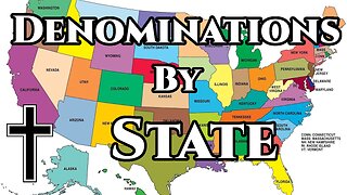 Christian Denominations of U.S. States