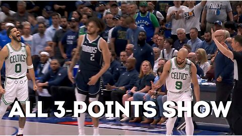 Triple Threat: Every 3-Point Shot | NBA Finals Game 3 June 12 Mavericks vs Celtics
