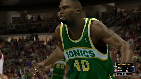 NBA Simulations: The 1993 Seattle SuperSonics vs The 1989 Detroit Pistons @ The Palace