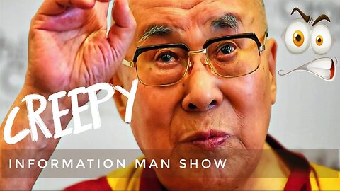 Dalai Lama Video Inappropriate Behavior With A Child, The Man Is SICK