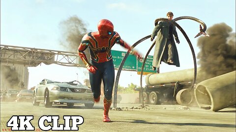 Spider-Man Vs Doctor Octopus [HD CLIP] - Spiderman: No Way Home- Best Marvel Movie