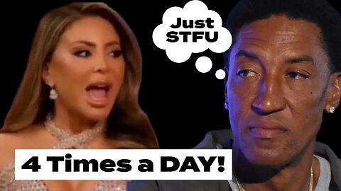 Larsa Pippen and Scottie Pippen Had SEX 4 Times a Day