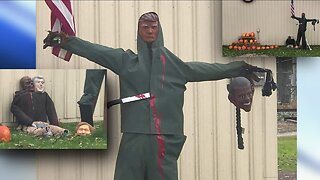 Halloween display controversy goes viral