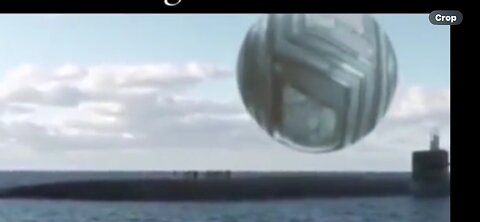 Rare Russian UFO Footage Above Submarine ???