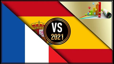 France VS Spain 🇫🇷 Economic Comparison Battle 2021 🇪🇸,World Countries Ranking