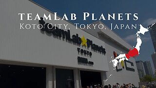 Kids opinion of teamLab Planets Tokyo, Japan - WARNING SPOILERS!