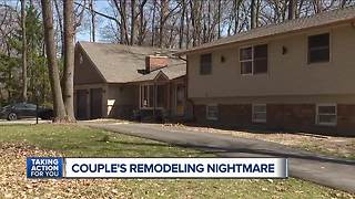 Couple's remodeling nightmare
