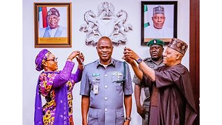 VP Shettima Decorates Adeniyi as Customs CG, Egbetokun as Incoming IGP