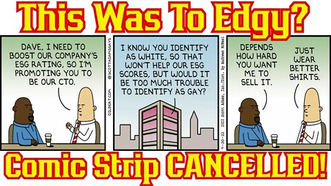 Dilbert Comic Gets Cancelled!