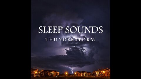 Heavy Thunderstorm & Rain sleep sounds