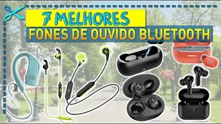 🏆 7 Melhores Fones de Ouvido Bluetooth