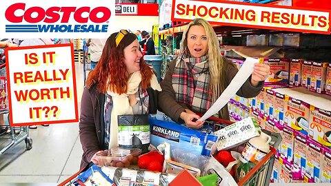 COSTCO vs TESCO PRICE COMPARISON SHOPPING CHALLENGE! 🛒 *money saving