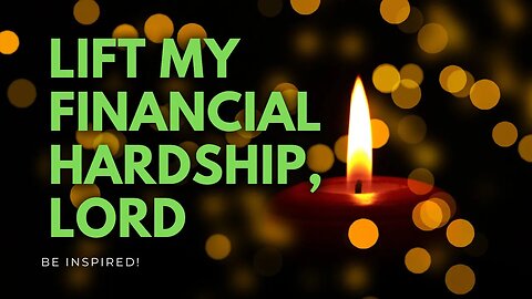 MINUTE PRAYER | LIFT MY Financial Hardship #unitedstates #philippines