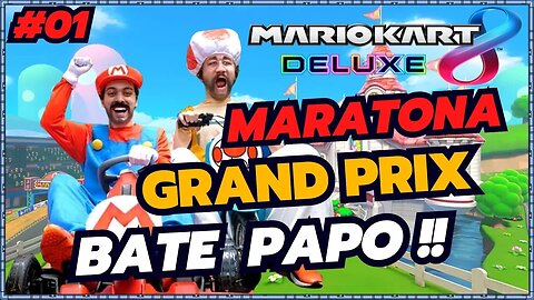 🔴 MARIO KART 8 DELUXE [SWITCH]: Marotona de todas WAVES em Grand Prix no Bate-Papo!!