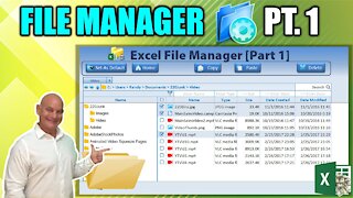 Learn How To Create This AMAZING File Manager In Excel [Part 1]
