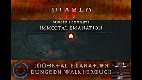 Diablo IV: Immortal Emanation Dungeon Walkthrough