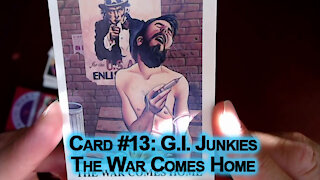 Drug Wars Trading Cards: Card #13: G.I. Junkies, The War Comes Home (Eclipse Comics History)