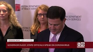 Governor Ducey declares public health emergency in Arizona over coronavirus