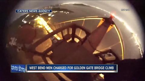 West Ben men charged for trespassing on Golden Gate Bridge