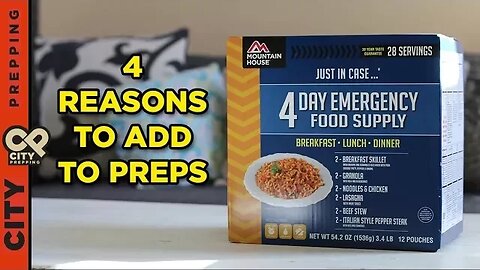Why you should add freeze dried food to your preps (mountain house review)