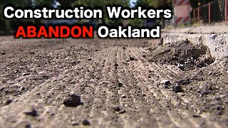 Road Workers FLEE Oakland Crime