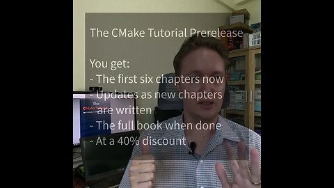 The CMake Tutorial Prerelease #coding #cmake #cplusplus #softwaredevelopment #softwaredev