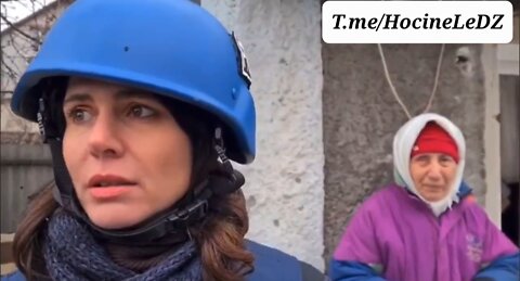 La journaliste Anne-Laure Bonnel en Ukraine : MACRON VOUS MENT !