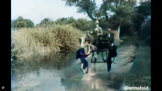 Scarce footage of Rural Ireland circa 1940 in Color Remastered