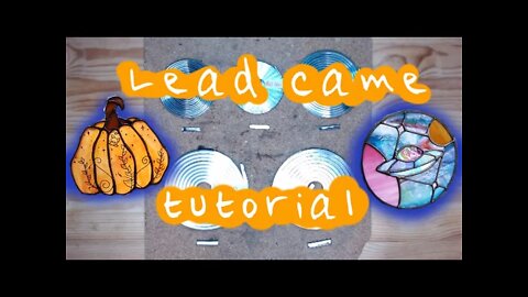Lead Came Tutorial :: Stained Glass U-Channel Lead Came How To