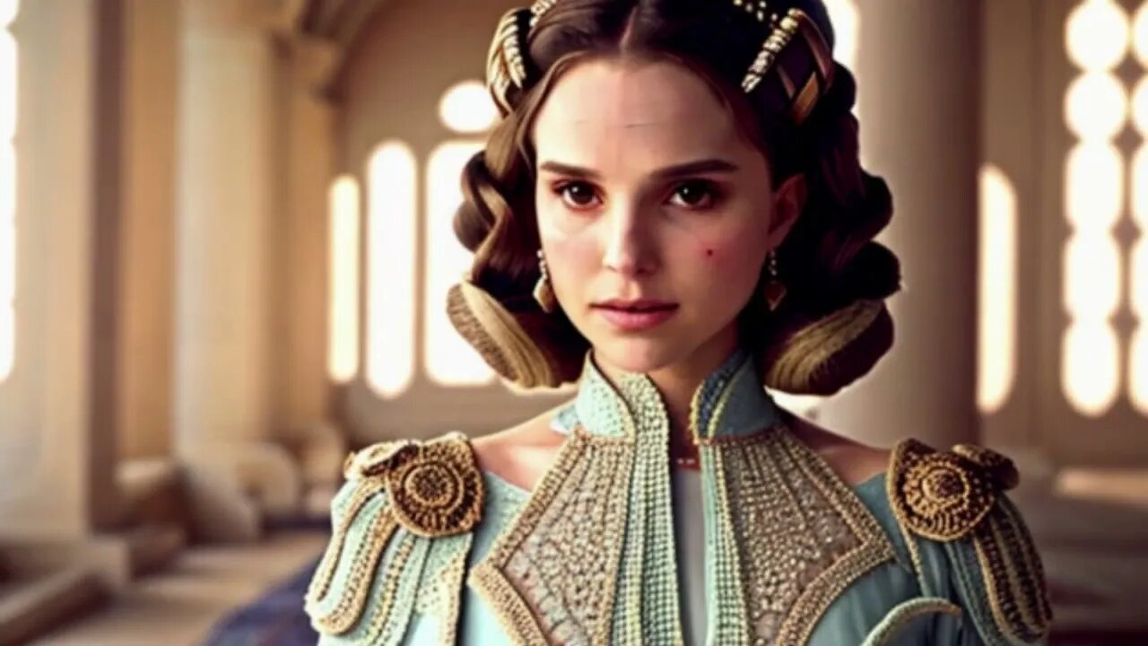 Natalie Portman as The Queen Padmé Amidala Star Wars- Realistic Photo -AI  Art