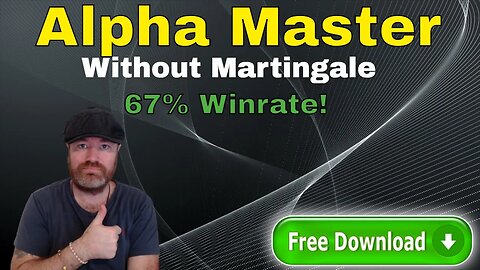 Binary Options Robot Alpha Master Without Martingale - 67% Winrate