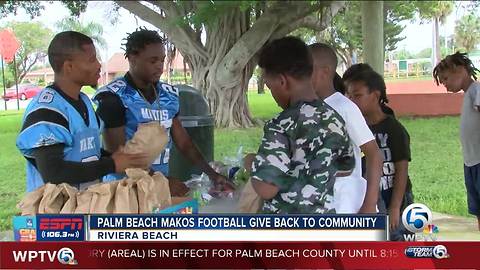 4th Annual Palm Beach Makos Brown Bag Giveaway