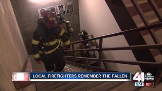 Firefighters climb 110 stories to honor lives lost in 9/11