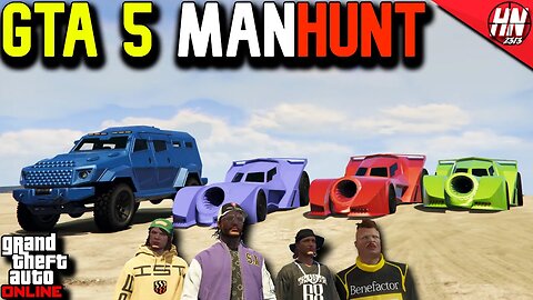 GTA 5 ManHunt 3 VIGILANTES vs INSURGENT! ft. @gtanpc @twingeplaysgames @UncleSlim