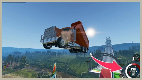 TruckFails | Realistic High Speed Car Crashes #55 | BeamNG.Drive |TrucksFails