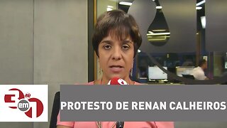 Vera: protesto de Renan Calheiros se justifica por disputa de cargos